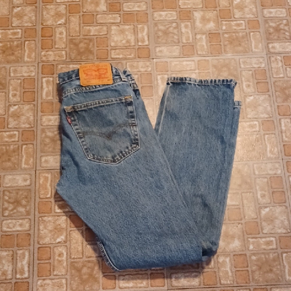 Levi's Men's Straight Blue Jeans Leve 505 Size 30x32